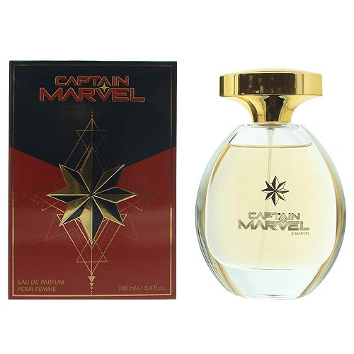Captain Marvel By Marvel Eau De Parfum Spray 3.4 Oz Beauty & Personal Care Marvel