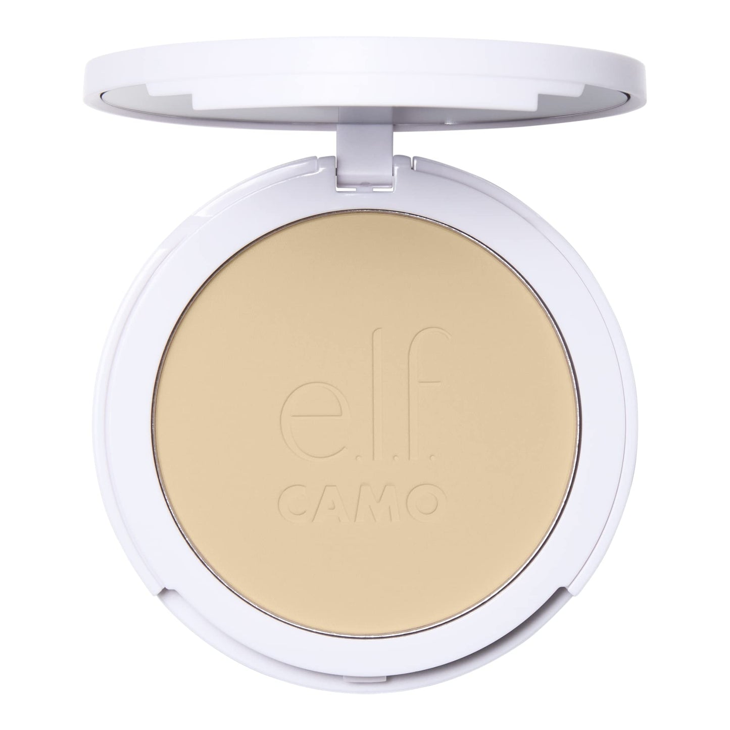 e.l.f. Camo Powder Foundation, Lightweight, Primer-Infused Buildable & Long-Lasting Medium-to-Full Coverage Foundation, Fair 140 W Beauty & Personal Care e.l.f.