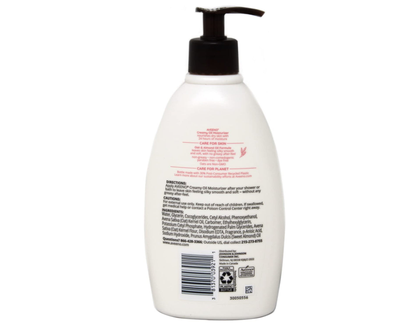 Aveeno Creamy Oil R Size 12oz Aveeno Creamy Moisturizing Oil Beauty & Personal Care Aveeno