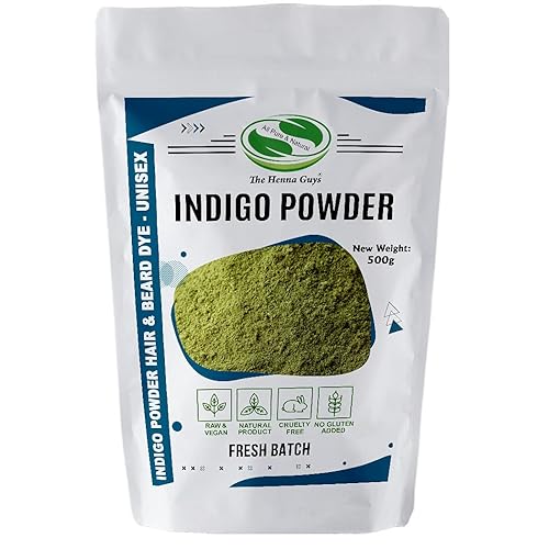 500 Grams INDIGO POWDER For Hair Dye/Color - The Henna Guys Beauty & Personal Care The Henna Guys