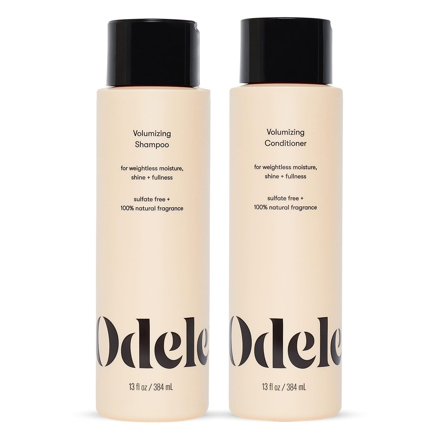 Odele Volumizing Sulfate-Free Shampoo & Conditioner Set, Adds Moisture, Shine, and Fullness for Straight or Wavy Hair Types, 13 Fl Oz Each (2-Pack) Beauty & Personal Care Odele