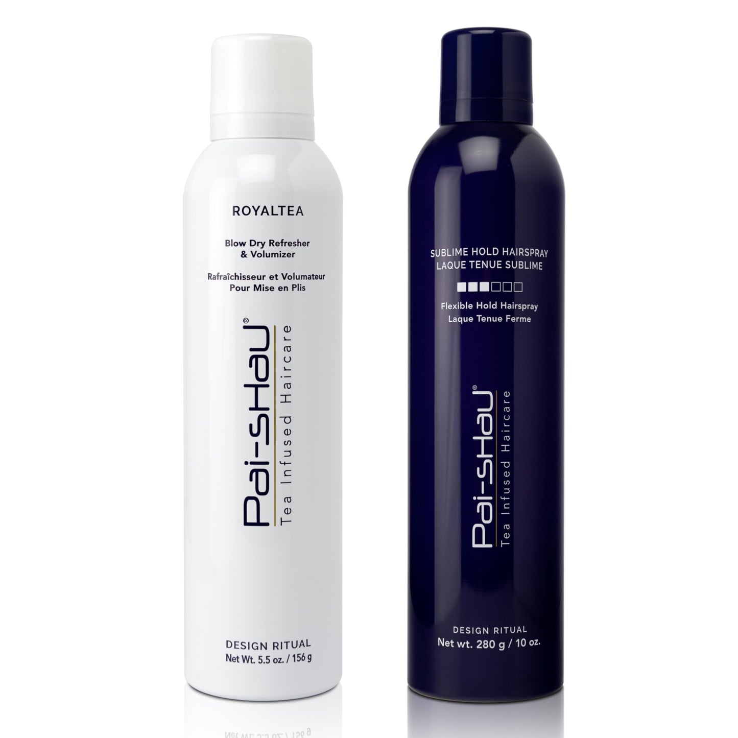 Pai-Shau - RoyalTEA & Sublime Hair Refreshers, Lightweight Medium Hold Hair Spray and Volume Boost, Shine Enhancing & No Flaking for All Hair Types Beauty & Personal Care Pai-Shau