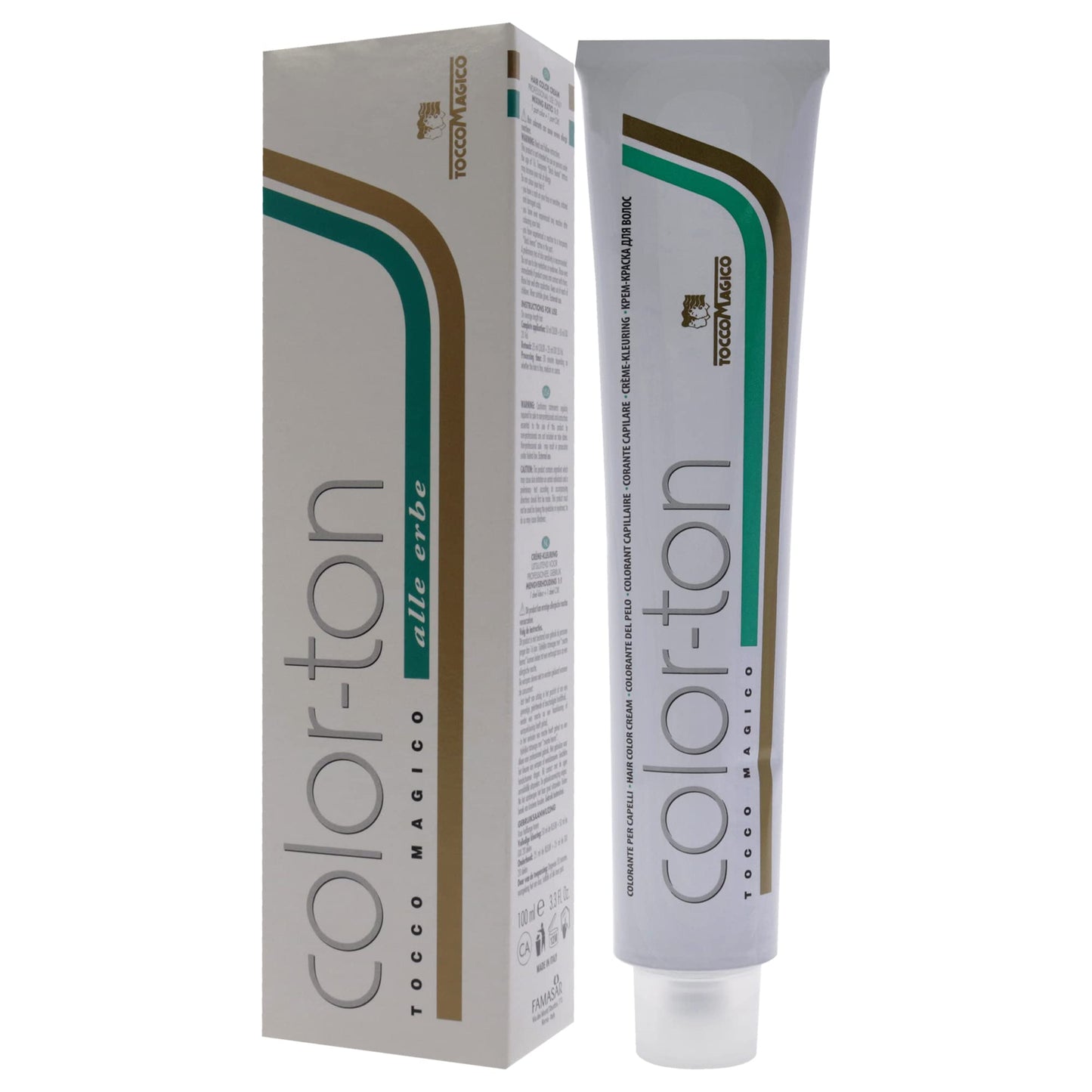 Tocco Magico Color-Ton Permanent Hair Color - 7A-7.5 Light Mahogany Blond Hair Color Unisex 3.38 oz Beauty & Personal Care Tocco Magico