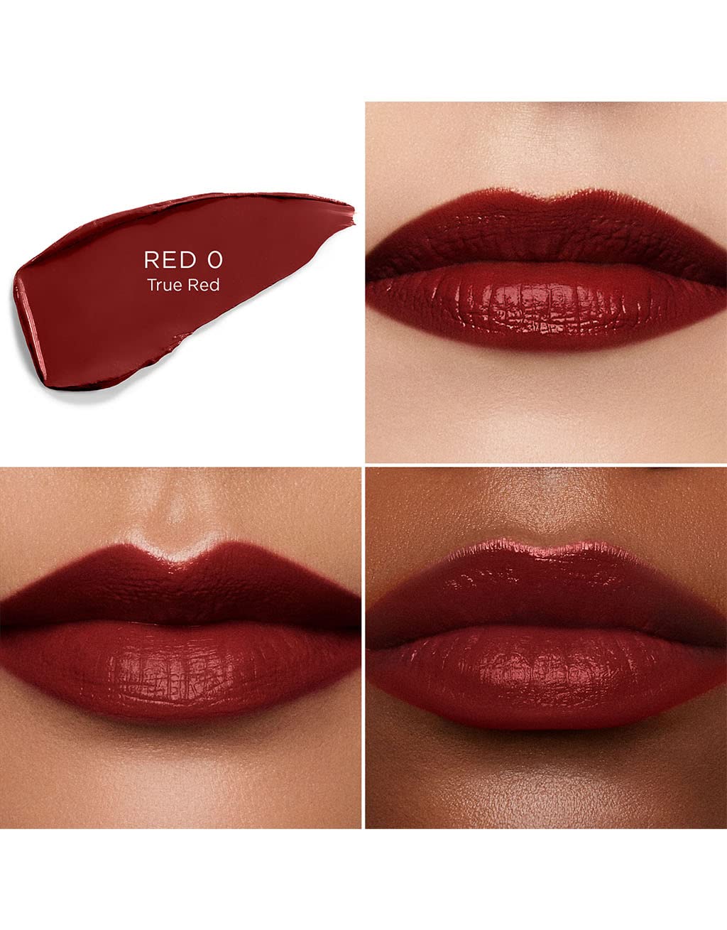 Hourglass Unlocked Satin Crème Lipstick - Red 0 Beauty & Personal Care HOURGLASS
