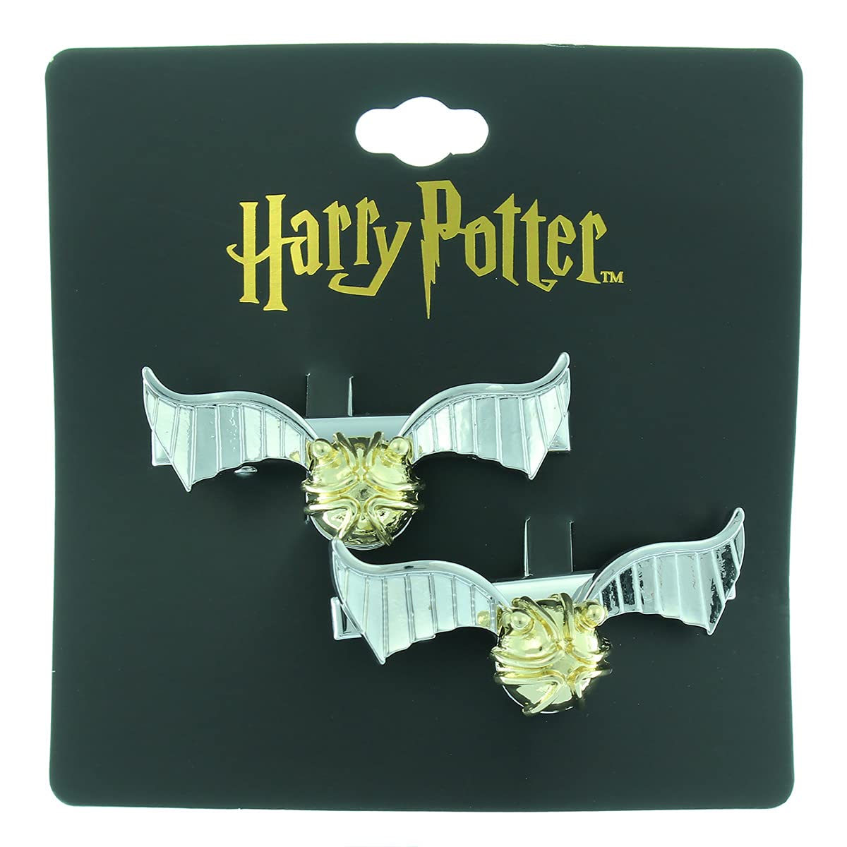 Harry Potter Quidditch Golden Snitch Hair Clips Accessories Beauty & Personal Care Seven Times Six