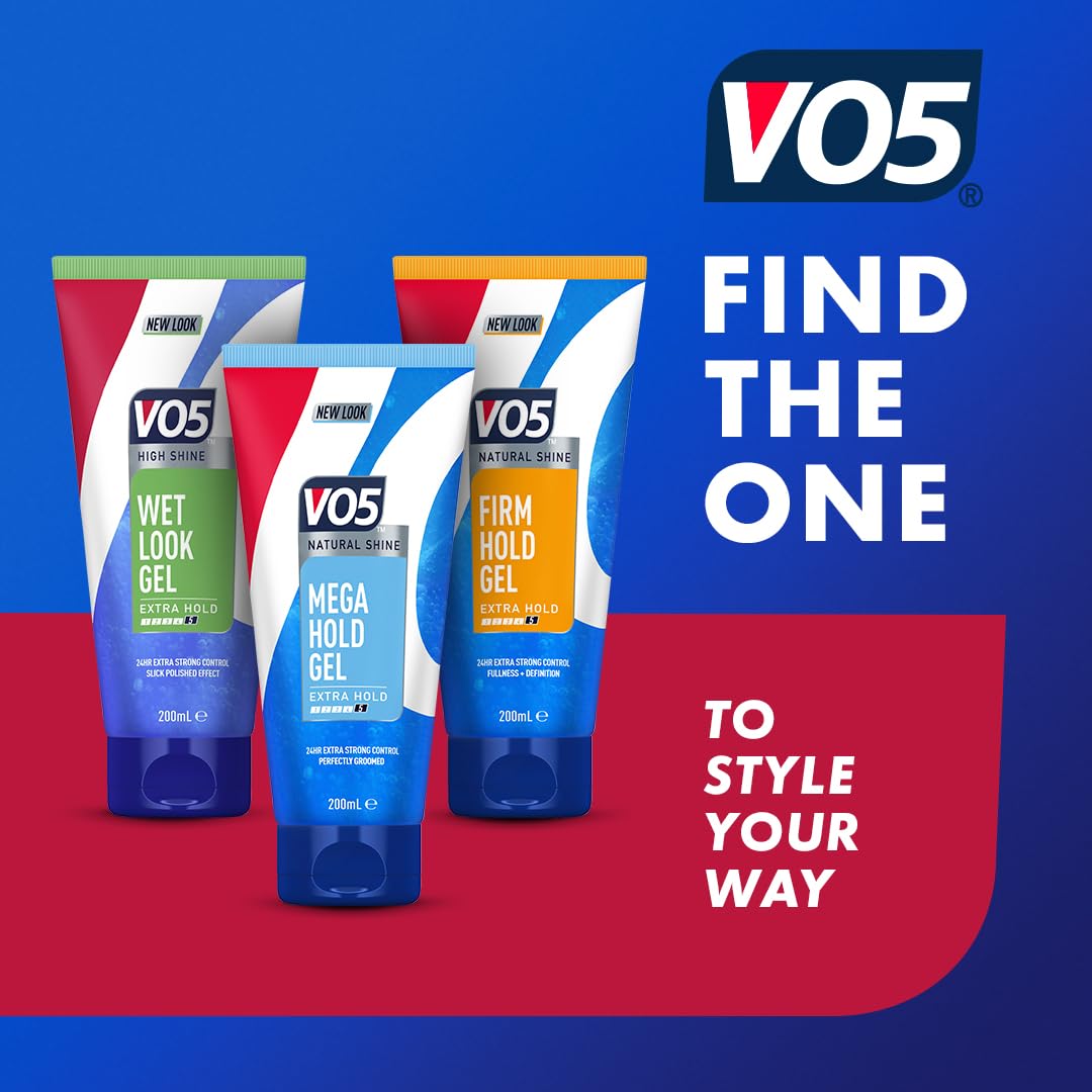 VO5 Mega Hold Styling Gel (200ml) Beauty & Personal Care Alberto VO5
