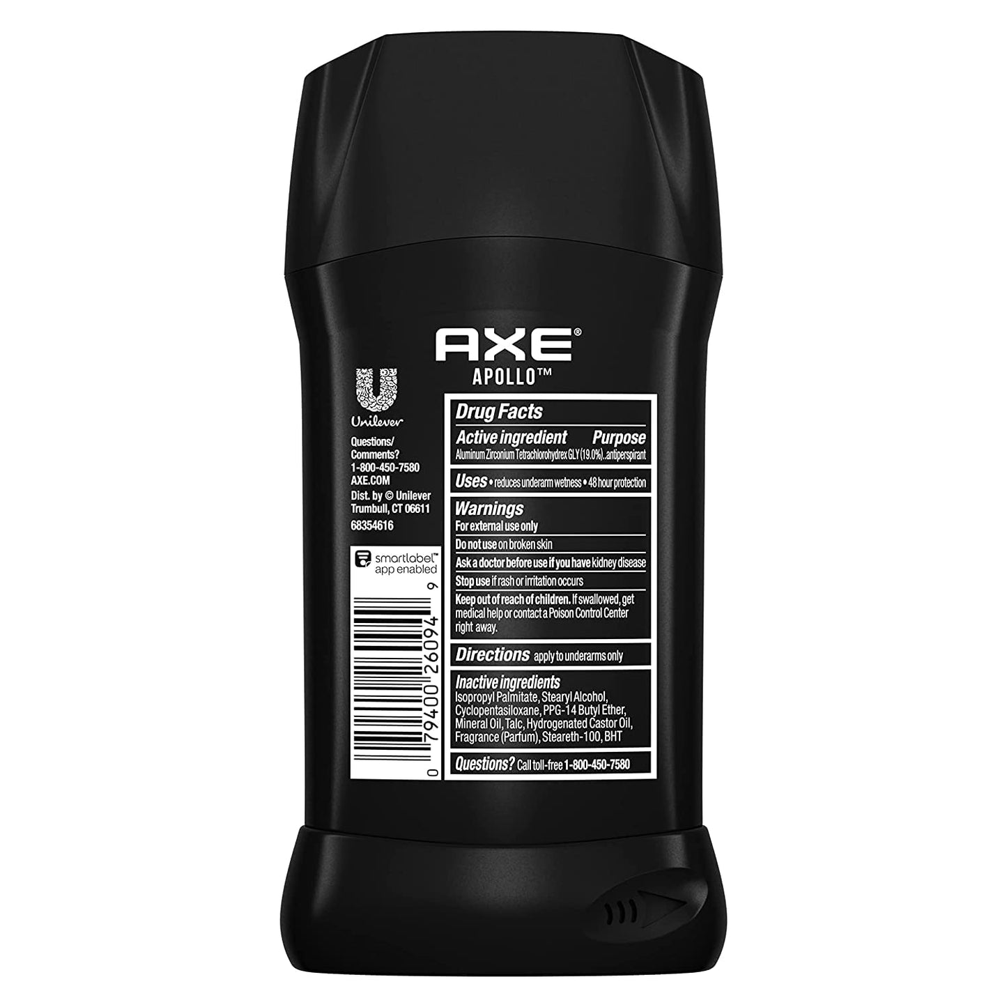 Axe Arnarchy Inv Sld Apol Size 2.7z Axe Arnarchy Invisable Solid Apollo 2.7z Beauty and Personal Care AXE