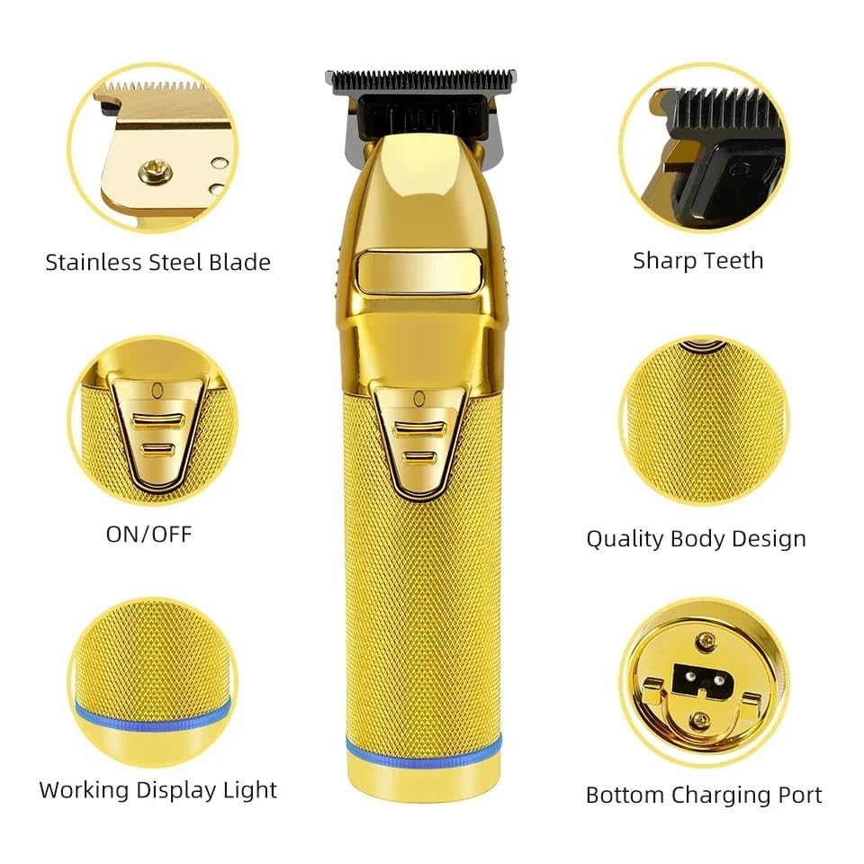 GLESVOWIO Hair Clippers for Men Rechargeable Electric Hair Clipper for Men Hair Trimmer Working Display Light Professional Electric Shaver Beard Beauty and Personal Care GLESVOWIO