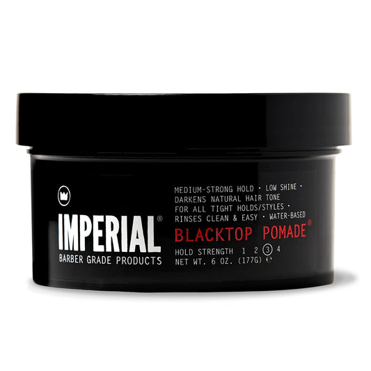 Imperial Barber Grade Products Blacktop Pomade, 6 oz Beauty & Personal Care Imperial Barber Grade Products