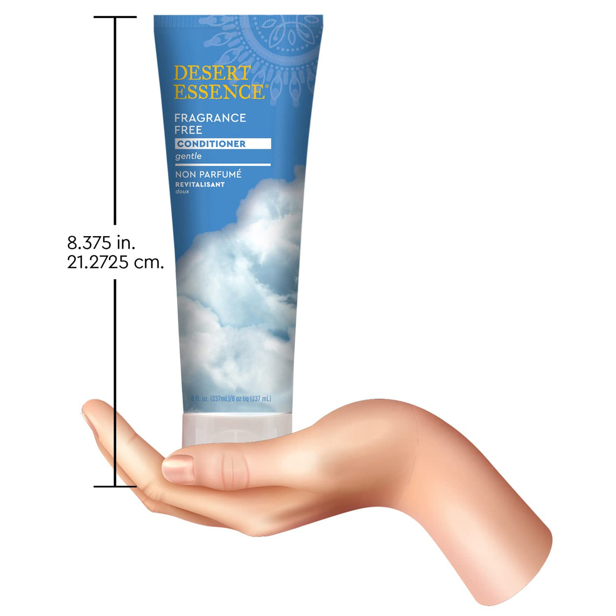 Desert Essence Fragrance Free Conditioner with Jojoba Oil 8 fl oz