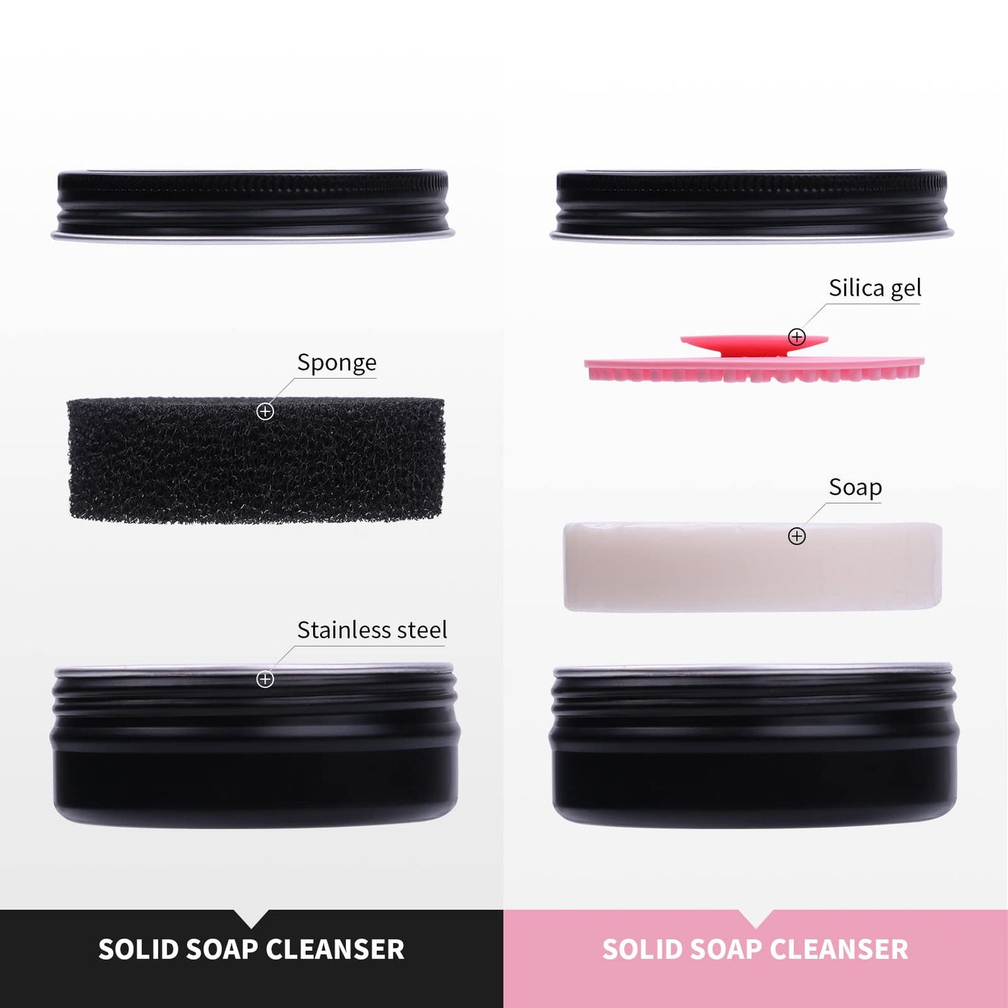 DUcare Makeup Brush Cleaner Makeup Brushes Solid Soap Cleanser with Color Removal Sponge Brush Cleaning Mat, Silicone Makeup Cleaning Cosmetic Cleaner Beauty & Personal Care DUcare