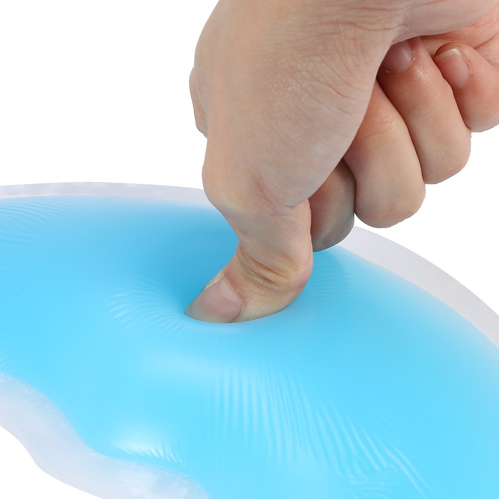 Silicone Pillow Soft Massage Face Relax Pillow Headrest, Soft Reusable Relax Pad Face Relax Pillow Face SPA Beauty Salon Skin Care Pillow for Head Beauty and Personal Care YUYTE