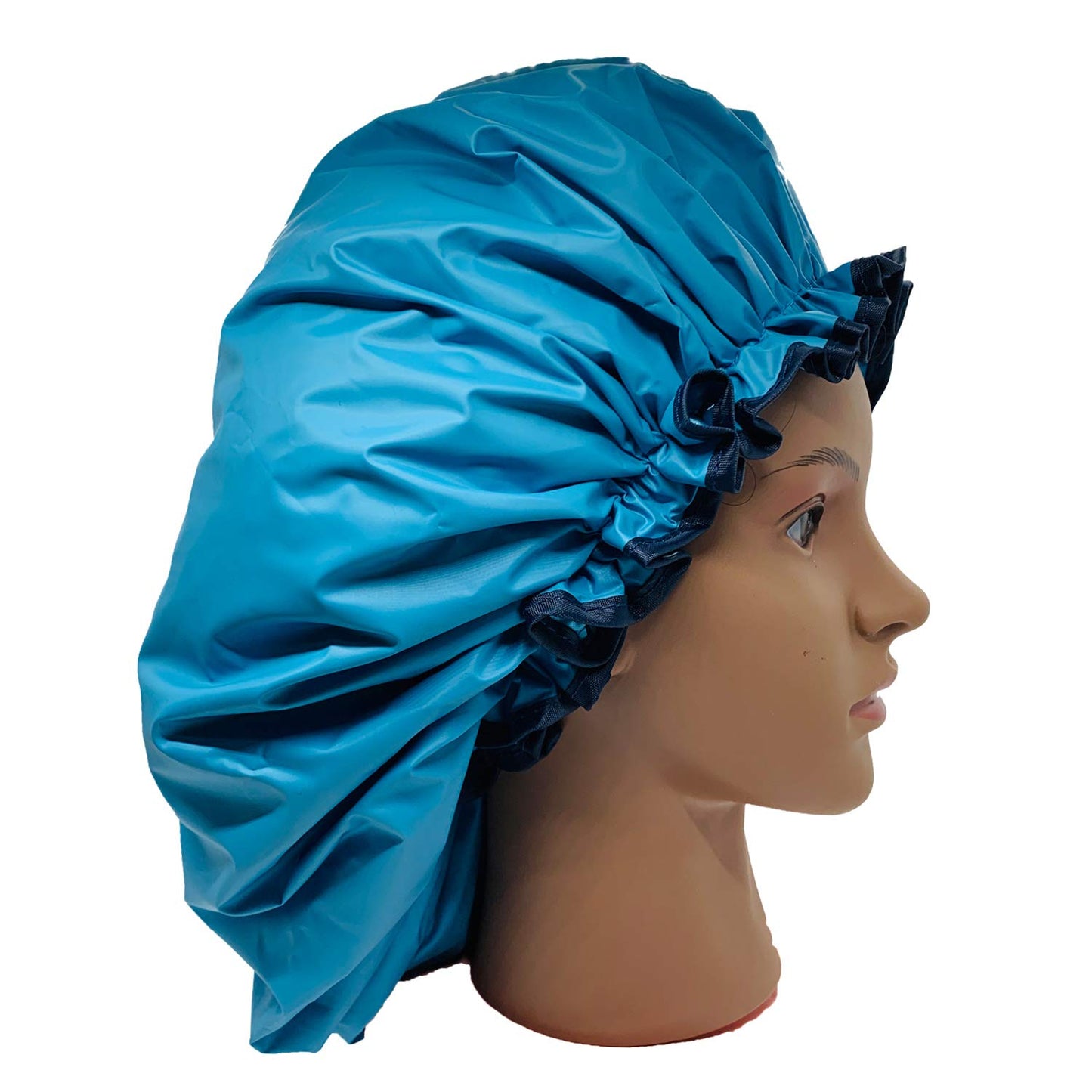 ELEBOX Premium Collection Super Jumbo Shower Cap for Braids Double-Layer Satin Waterproof Reusable Bonnet Sleep Cap Beauty and Personal Care ELEBOX