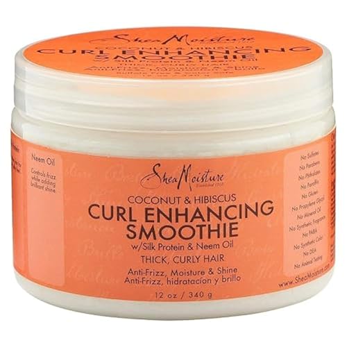 ure Coconut & Hibiscus Curl Enhancing Smoothie Thick/Curly Hair 340 g Beauty & Personal Care Shea Moisture