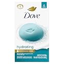 Dove Beauty Bar 6 Pack Hydrating with Glacial water & Avocado oil Cleanses & Hydrates 3.75 Oz Beauty & Personal Care Dove