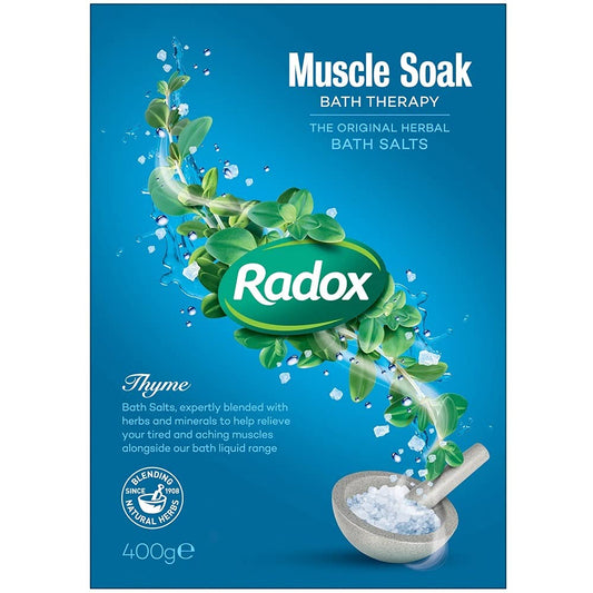 Radox Muscle Soak Herbal Bath Salts Beauty and Personal Care Radox