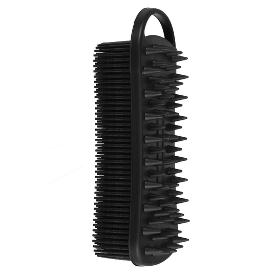 VOCOSTE Silicone Body Scrubber, 2 in 1 Body Brush Hair Scalp Massager, Soft Body Scrubbers for Use in Shower, Lathers Well Exfoliating Body Scrubber Beauty and Personal Care VOCOSTE