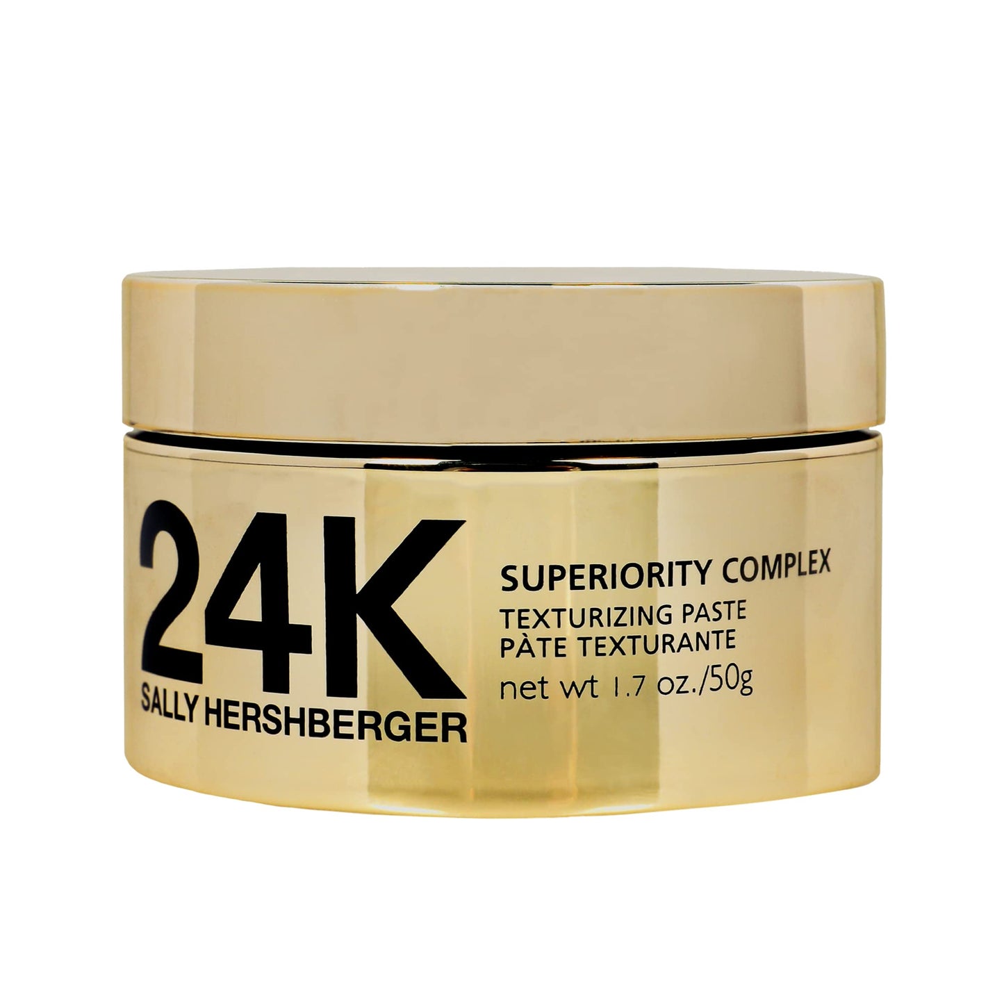 SALLY HERSHBERGER 24K Hair Texturizing Paste for Men & Women - Premium High Shine Pomade - All Day Hold - Hydrating and Volumizing - for Styling Beauty & Personal Care SALLY HERSHBERGER