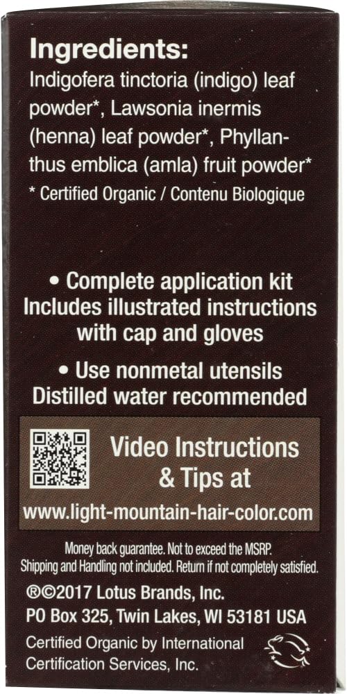 Light Mountain Henna Dark Brown 4 Oz2 Beauty & Personal Care LIGHT MOUNTAIN
