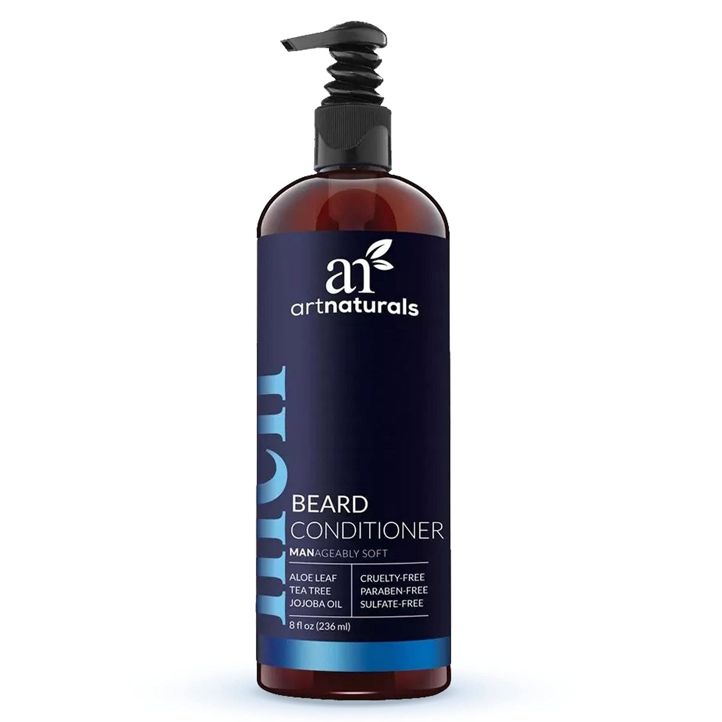 Artnaturals Natural Beard Deep Conditioner - (8 Fl Oz / 236ml) - Infused with Aloe Vera, Tea Tree and Jojoba Oil Beauty and Personal Care Artnaturals