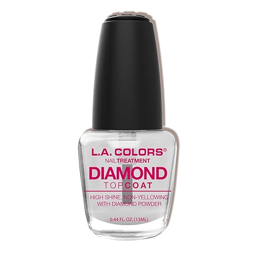 L.A. COLORS Diamond Top Coat Treatment, Diamond Top Coat Treatment CBNT406A Beauty & Personal Care L.A. COLORS