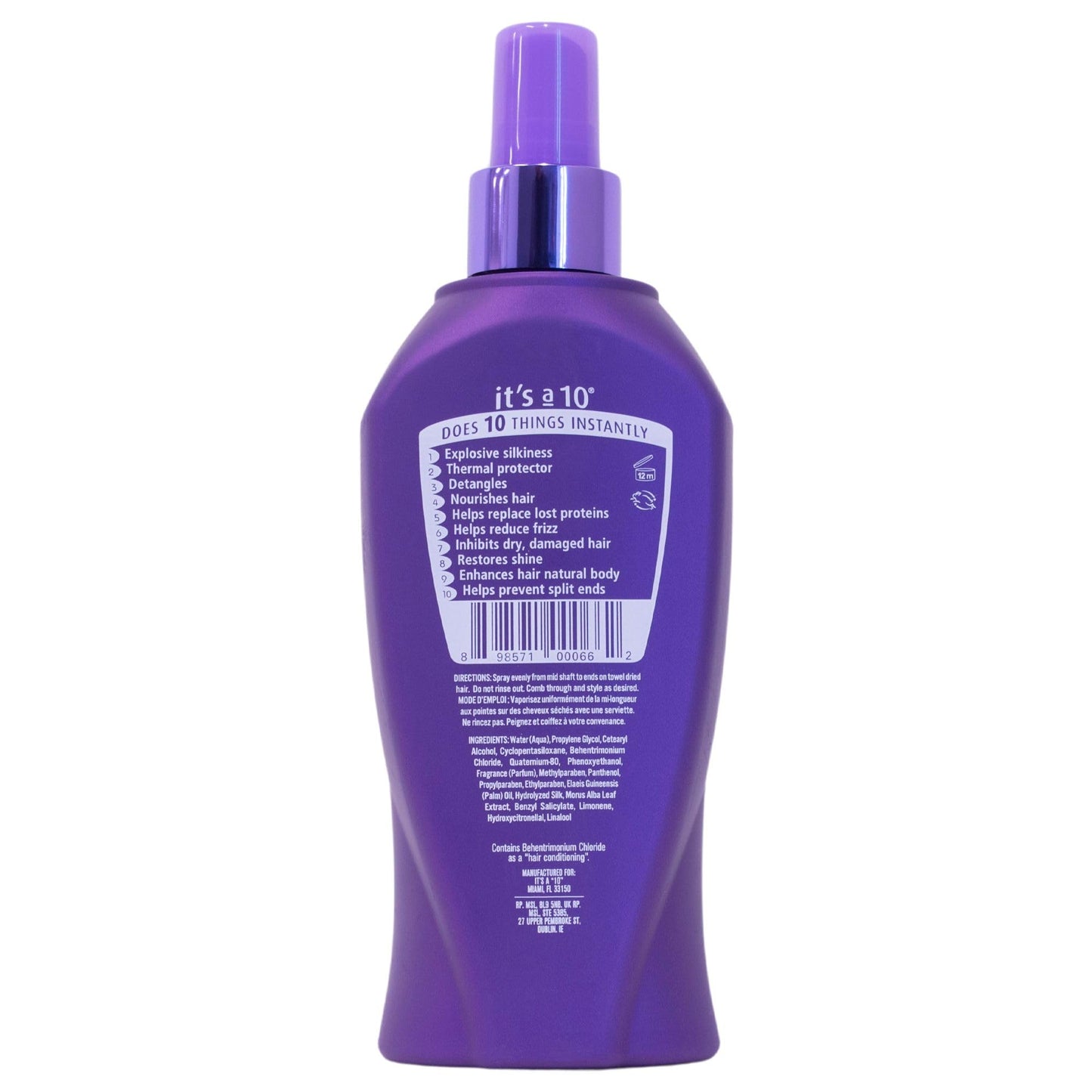 It's A 10 Silk Express Miracle Silk Leave-In 10 Oz Beauty & Personal Care It's a 10 Haircare