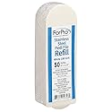 ForPro Professional Collection Stainless Steel Pedi File Refill, 180 Grit, White, EZ-Strip Peel Pedicure Refill Pads, 1.25” W x 4” L, 50-Count Beauty & Personal Care ForPro Professional Collection