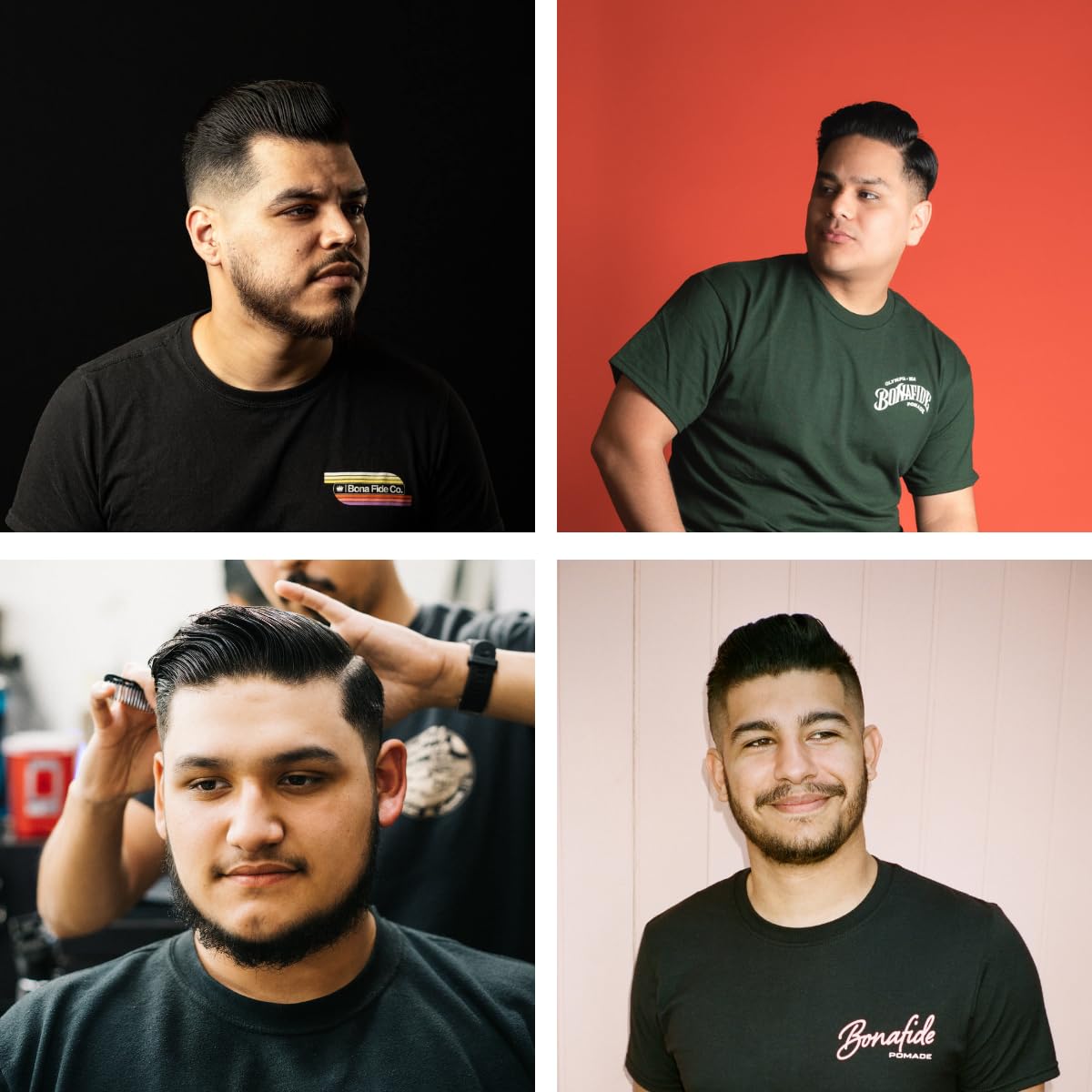 Bona Fide Pomade, Original Hold 4 oz. | Medium Hold, High Shine, Water-Based Pomade, Non-Flaking Easy to Wash Out Formula, Pink Grapefruit Fragrance Beauty & Personal Care Bona Fide Pomade