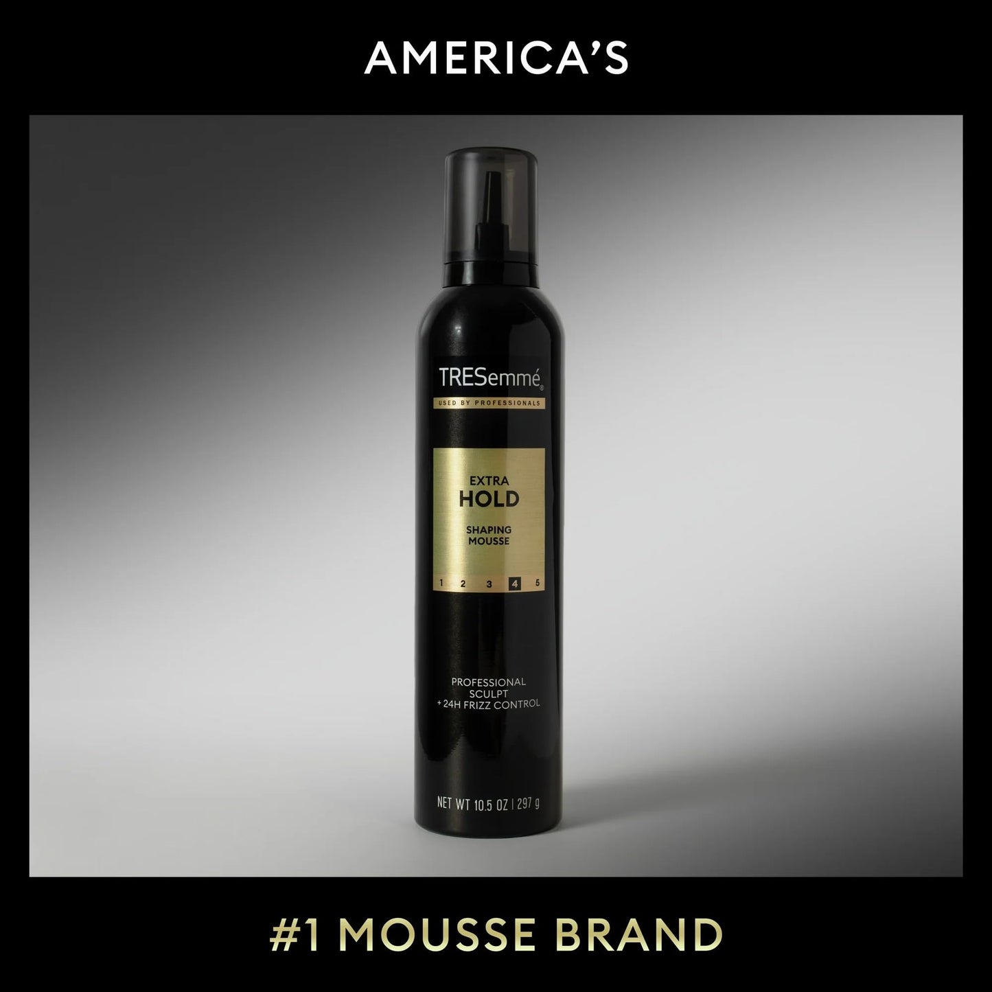 TRESemmé Extra Hold Hair Mousse For 24H Touchable Hold & Volume with Pro Lock Tech 10.5 FL Oz (1 Pack Packaging May Vary) Beauty & Personal Care TRESemmé
