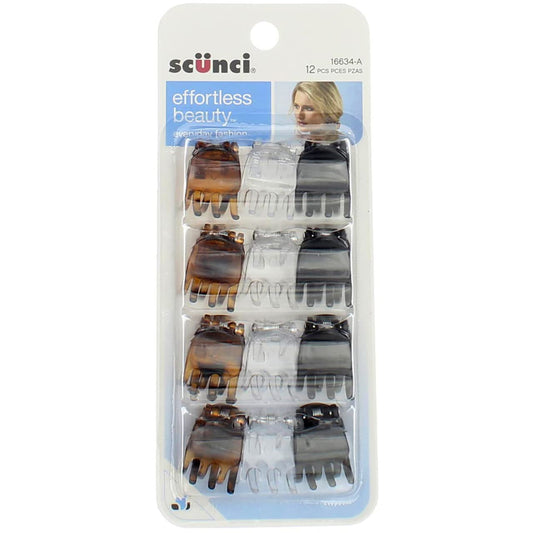 Scnc Jaw Clips Chky Size 12pc Scnc Jaw Clips Chky 12pc Beauty & Personal Care BEVERLY JOHNSON