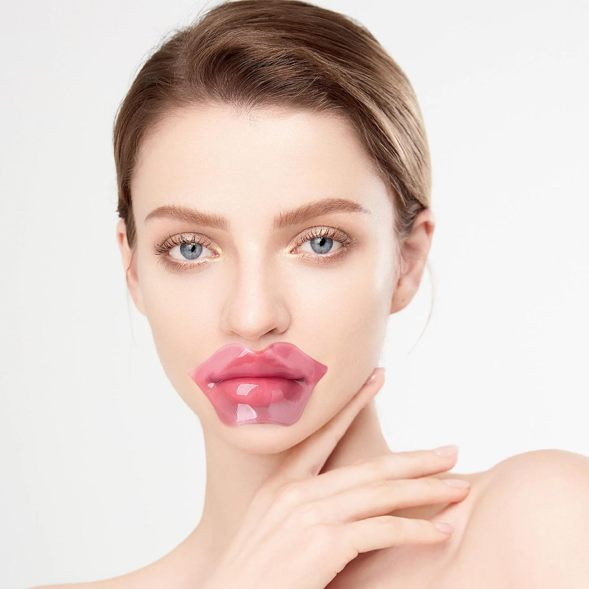 NIYET 30 pieces of Moisturizing Collagen Crystal Lip Mask - Anti-Ageing & Anti Chapped, Reduce lip Wrinkles, Fade Lip Color, Make Skin Smooth (Pink) Beauty & Personal Care NIYET