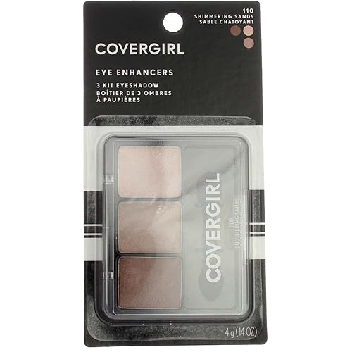 Covergirl Eye Enhancers Quick-Kit-Trio Shadow 110 Shimmering Sands, 0.14 Ounce Beauty & Personal Care COVERGIRL