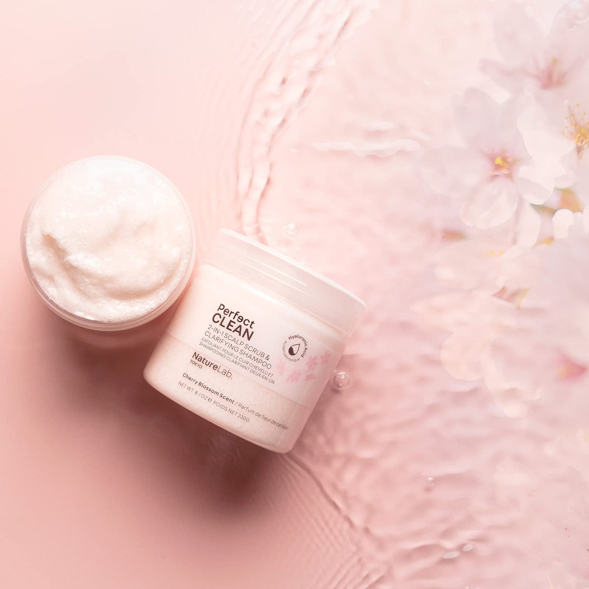 NatureLab.TOKYO Perfect Clean Scalp Scrub - Sakura Scent, 8.1 oz