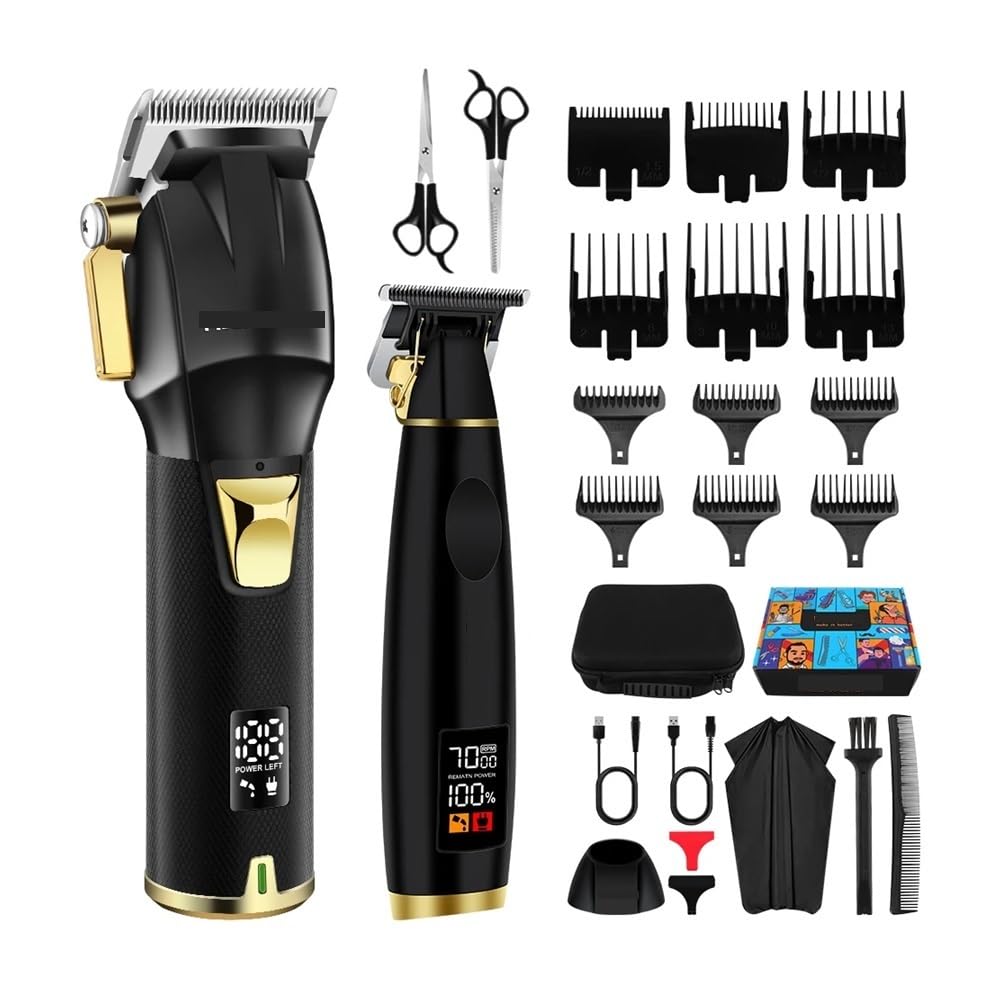 EWKYLSEM Hair Cutting Wireless Adjustable Electric Clipper Men's Professional Rechargeable Beard Trimmer(Gray) Beauty and Personal Care EWKYLSEM