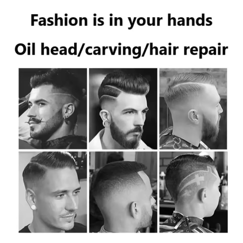 QDKVTNDJZ Hair Clippers for Men Professional - Brushless Motor Trimmers Set with Long Battery Life - USB Rechargeable Electric Hair Cutting Kit Beauty and Personal Care QDKVTNDJZ
