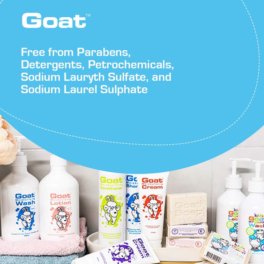 Goat Moisturizing Body Wash w/ Lemon Myrtle, 16.9 oz Beauty & Personal Care GOAT NATURAL