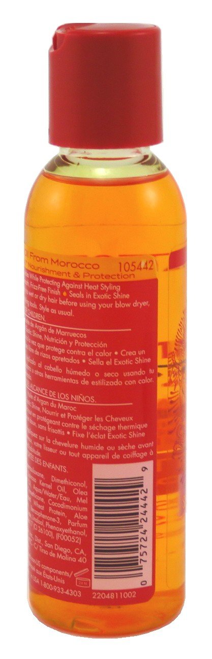 Creme Of Nature Argan Oil Smooth & Shine Polisher 4 Ounce (118ml) (2 Pack) Beauty & Personal Care Creme of Nature