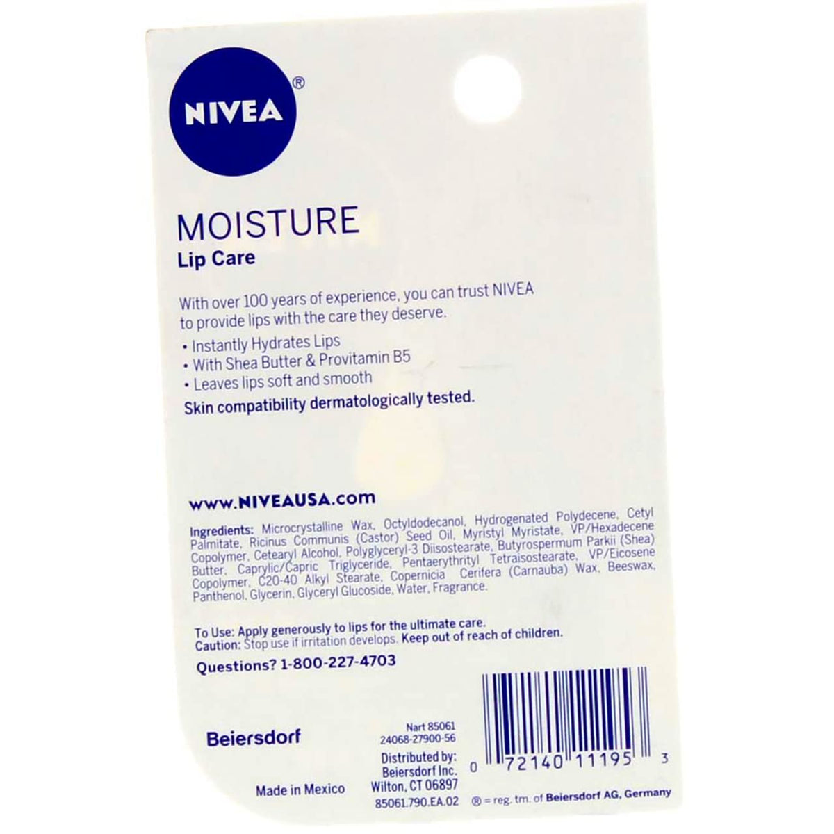 Nivea A Kiss of Moisture Essential Lip Care - 0.17 oz Beauty & Personal Care NIVEA