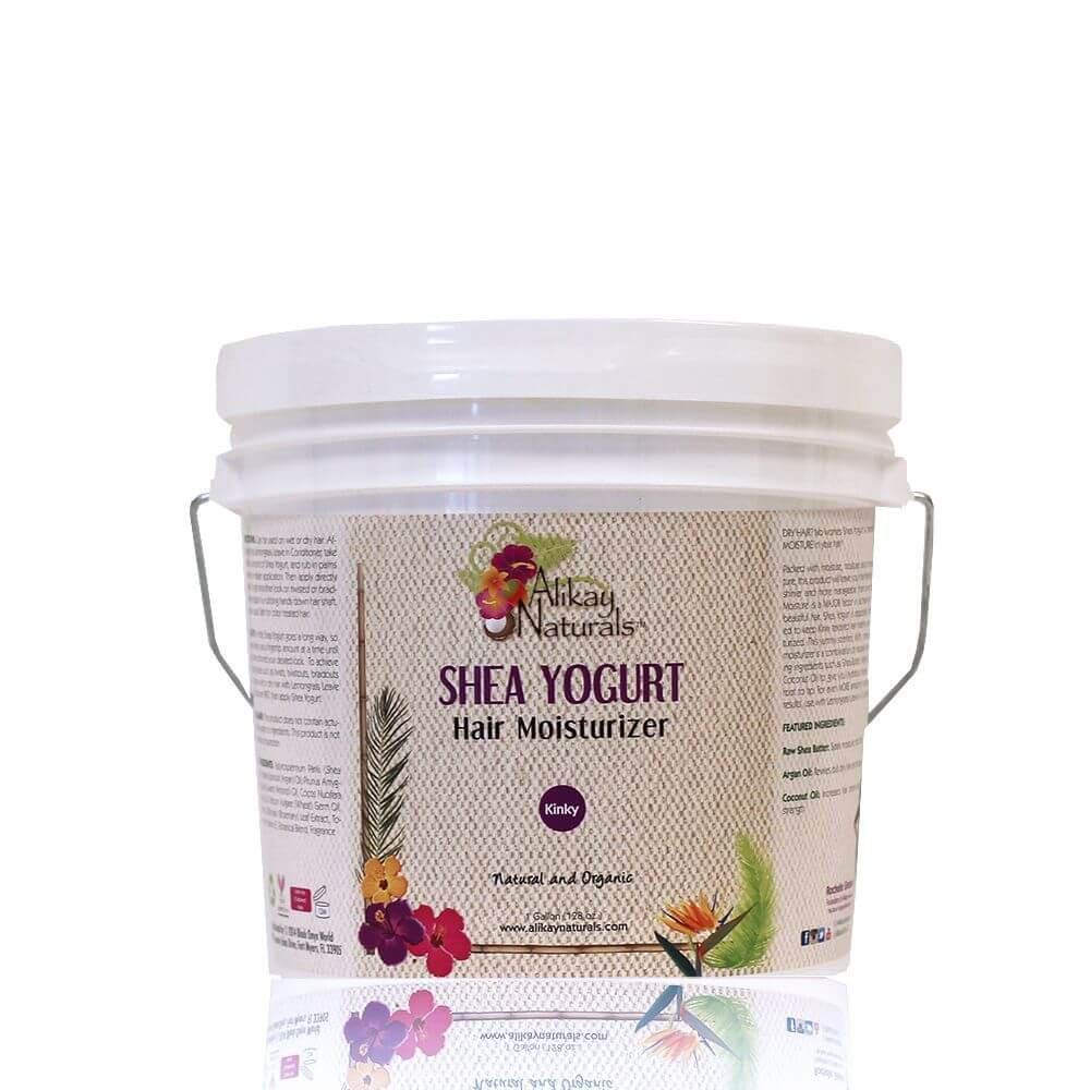 Alikay Naturals Shea Yogurt Hair Moisturizer Natural Raw Shea Butter, Argan & Coconut Oil 8 Ounce Beauty & Personal Care Alikay Naturals