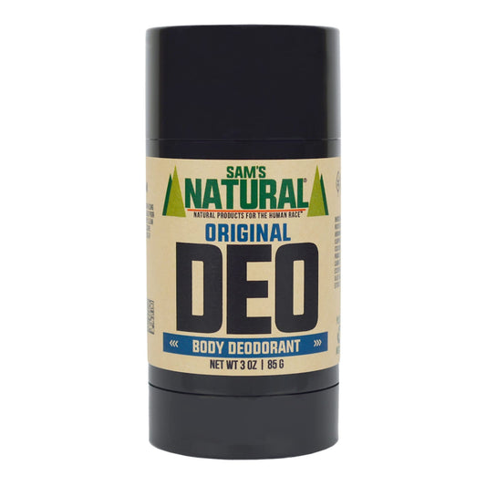 Sam’s Natural Deodorant - Original - Holiday Gifts - Stocking Stuffers - Gifts for Men - Aluminum Free DEO - No phthalates, parabens, sulfates, or Beauty and Personal Care Sam's Natural