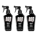 Bod Man - Mens Body Spray - Black - Pack of 3 Beauty & Personal Care Bod Man