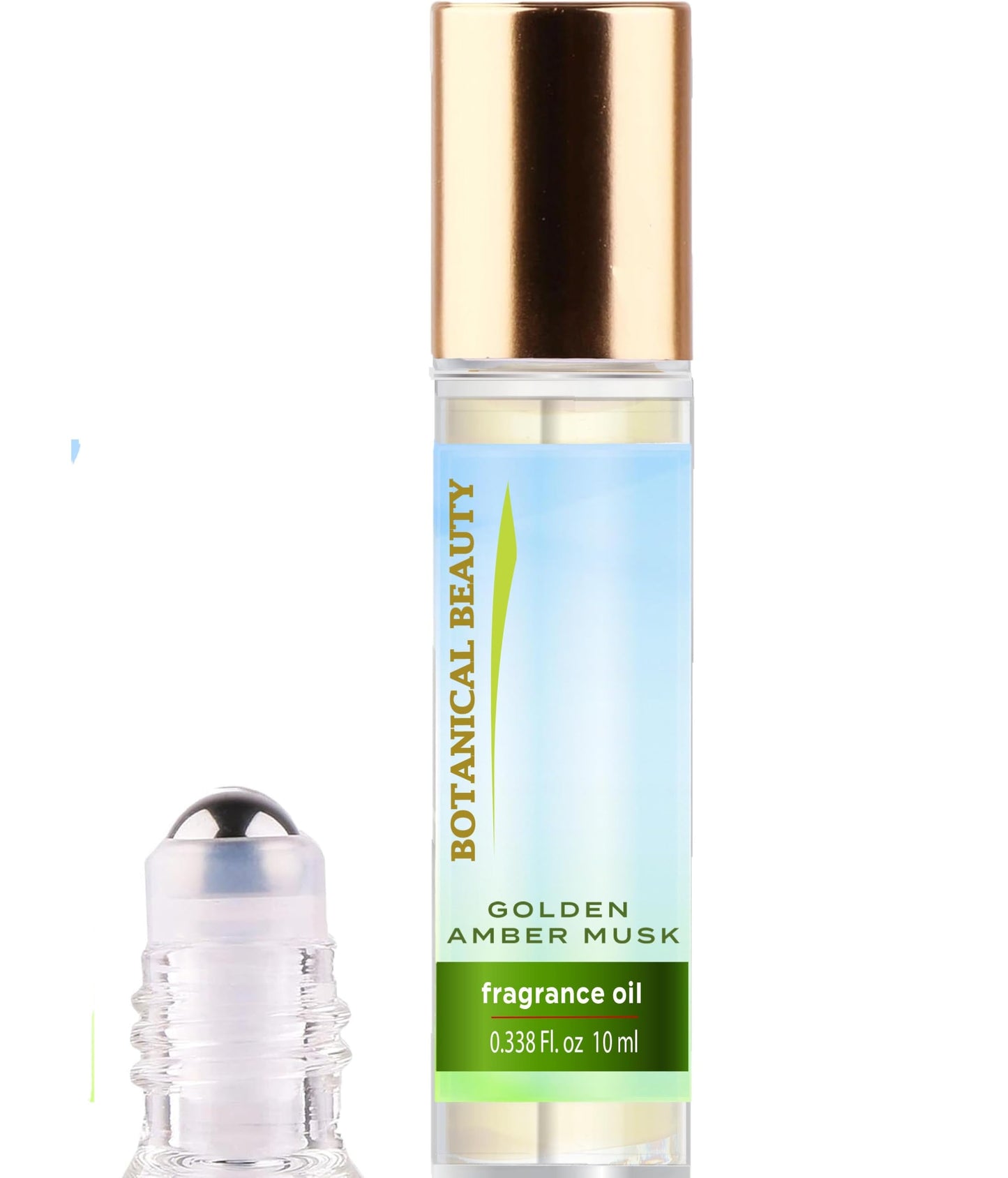 Botanical Beauty GOLDEN AMBER MUSK FRAGRANCE OIL ROLL-ON 0.338 Fl Oz 10 ml Rollerball Perfume, Long Lasting an luxury scent, blend of Golden Amber Beauty & Personal Care Botanical Beauty