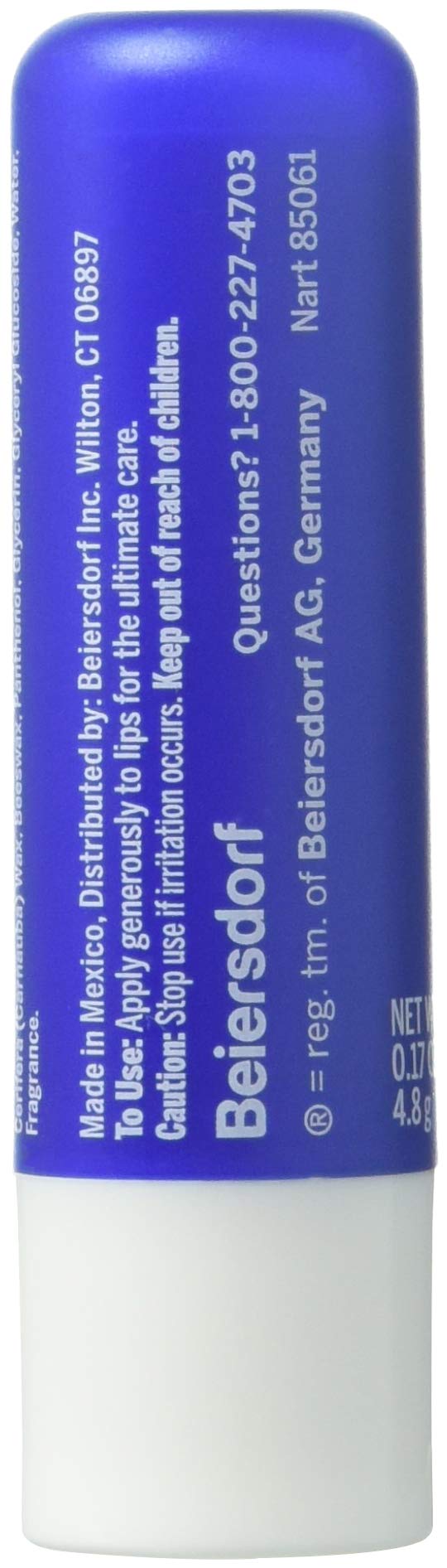 Nivea Moisture Lip Care 0.17 OZ (Pack of 3) Beauty & Personal Care NIVEA