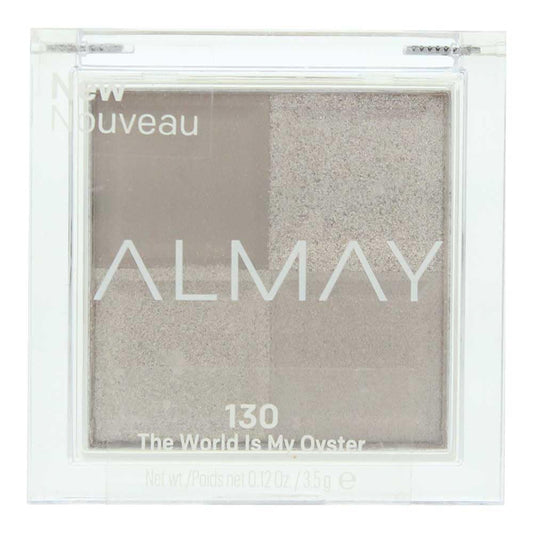 Almay Eyeshadow Palette, Longlasting Eye Makeup, Single Shade Eye Color in Matte, Metallic, Satin and Glitter Finish, Hypoallergenic, 130 The World… Beauty & Personal Care Almay