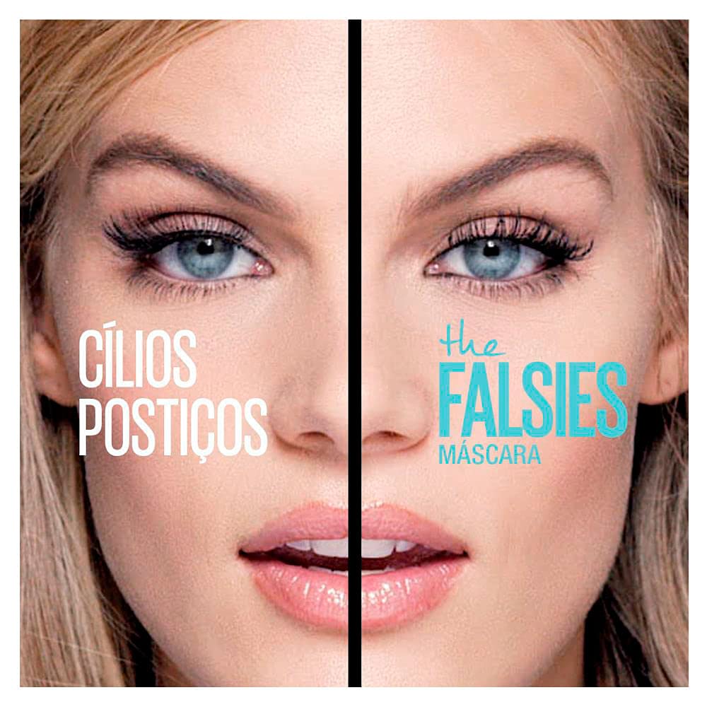 Maybelline New York The Falsies Volum' Express Washable Mascara, Very Black, 0.25 Fluid Ounce