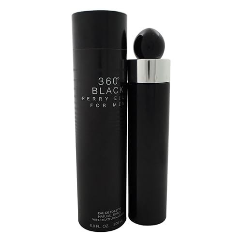 PERRY ELLIS 360 Black for Men Eau De Toilette Spray, 6.8 Ounce Beauty & Personal Care Perry Ellis