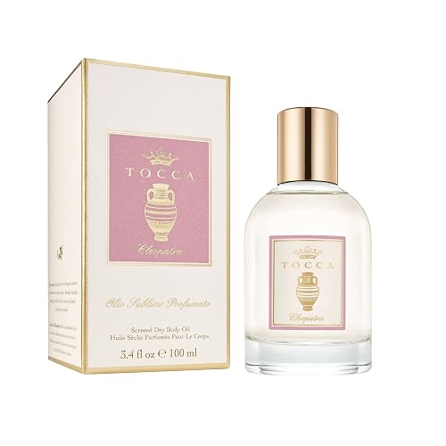 Tocca Cleopatra Scented Dry Body Oil, 3.4 Fl Oz - Olio Sublime Profumato Body Fragrance Featuring Grapefruit, Jasmine & Vanilla Musk Beauty & Personal Care Tocca