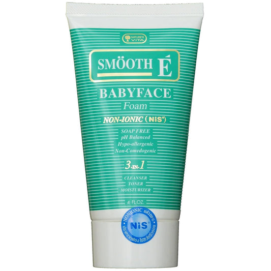 Smooth E Babyface Foam Non-ionic Facial Cleanser 4.0 Fl Oz Beauty & Personal Care Smooth E