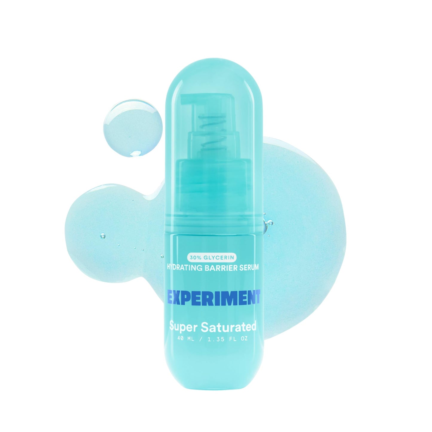 Experiment Super Saturated Ultra Hydrating Barrier Serum - 30% Glycerin, Polyglutamic Acid + Prickly Pear for Intensive Moisture, Plump + Dewy Skin Beauty and Personal Care Experiment