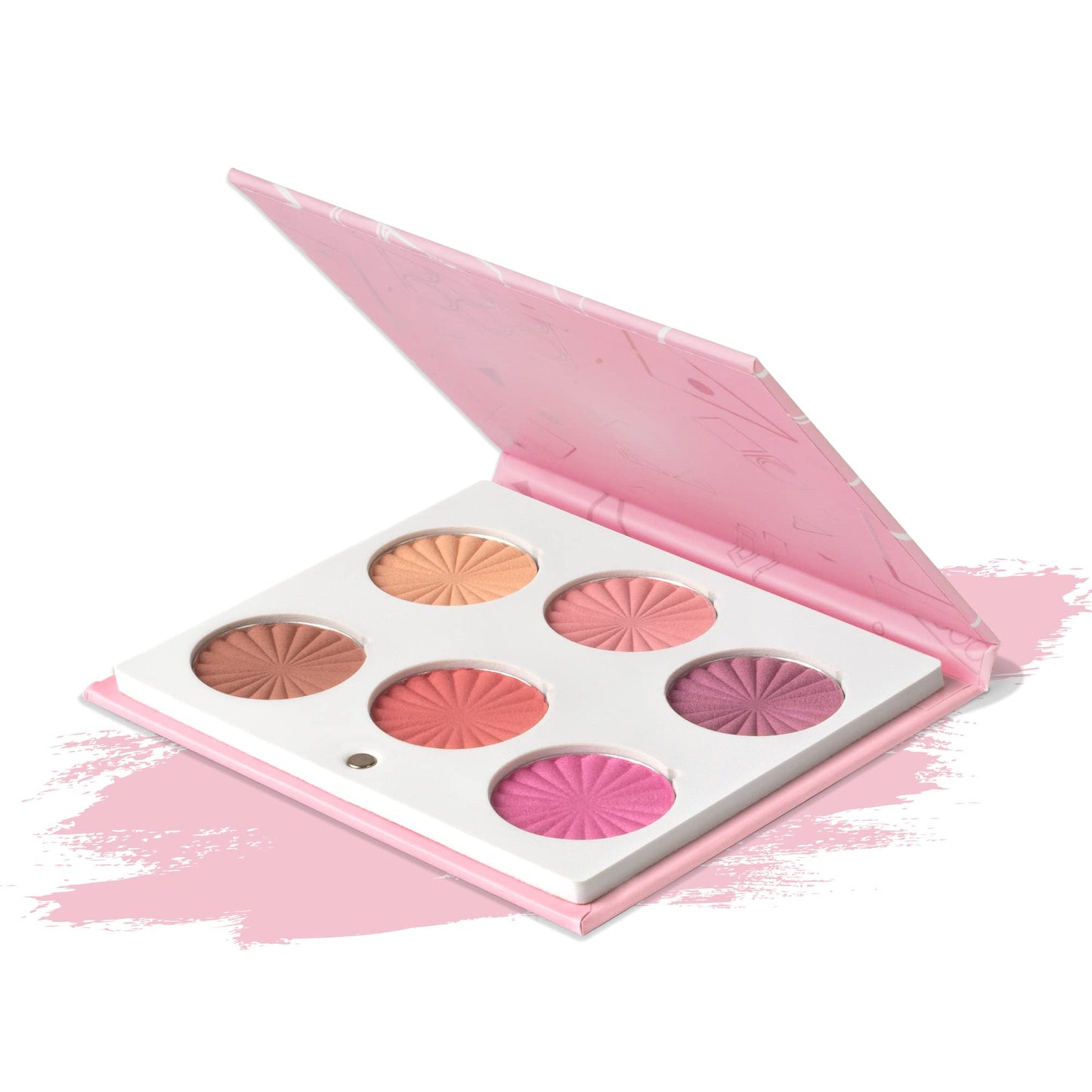 OFRA Mini Mix Face Palette Blushful - Blush Palette for Cheeks - 6 Pigmented Pressed Powder Shades - Travel-Friendly and Cruelty-Free Face Makeup Beauty & Personal Care Ofra